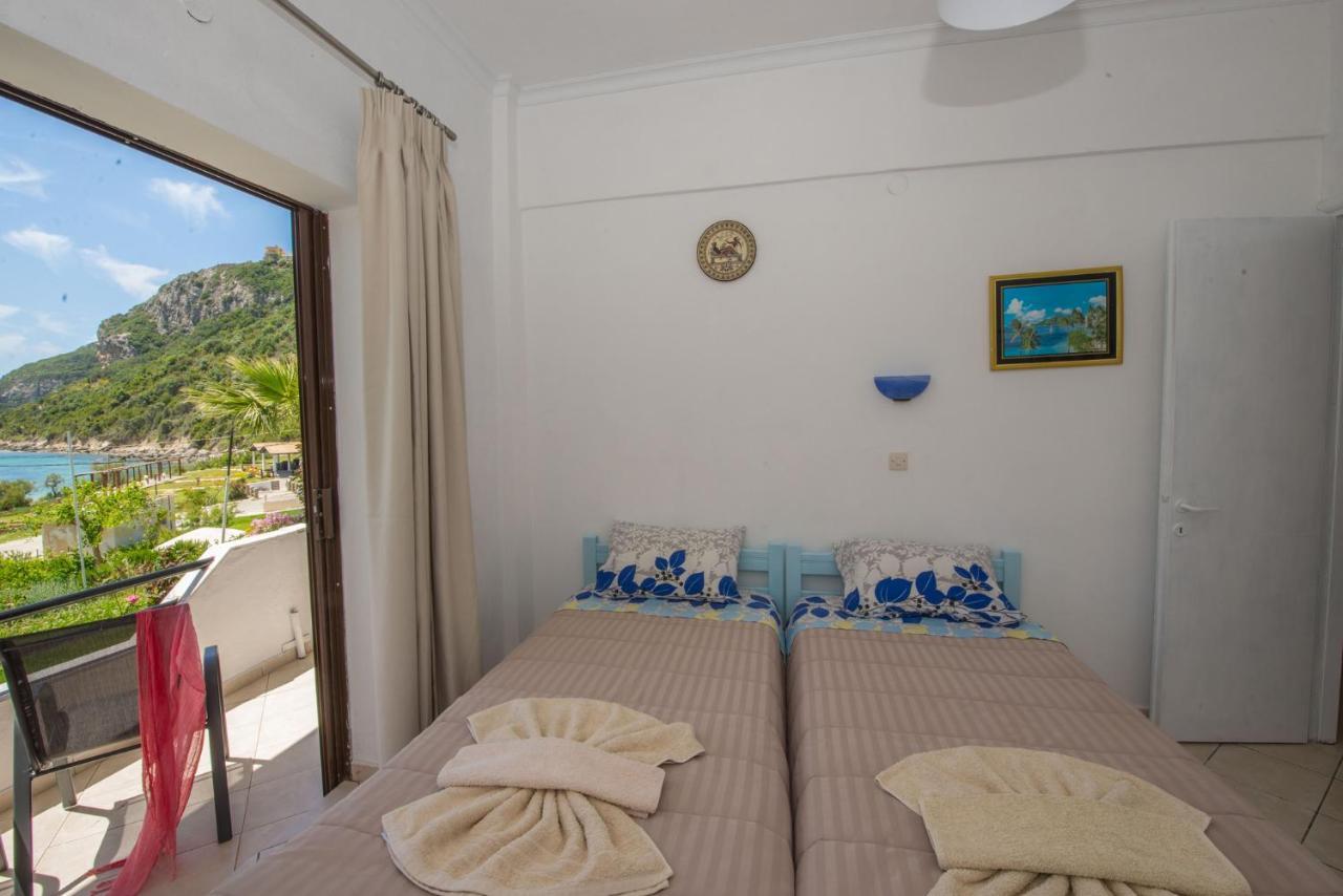 Spiros And Polyxeni Apartments Афионас Экстерьер фото